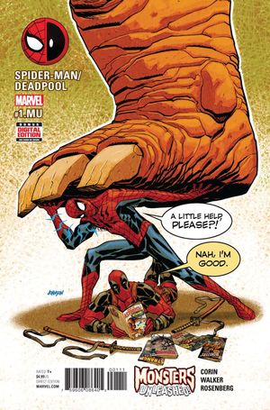 cover Spider-Man/Deadpool (Monsters Unleashed)
